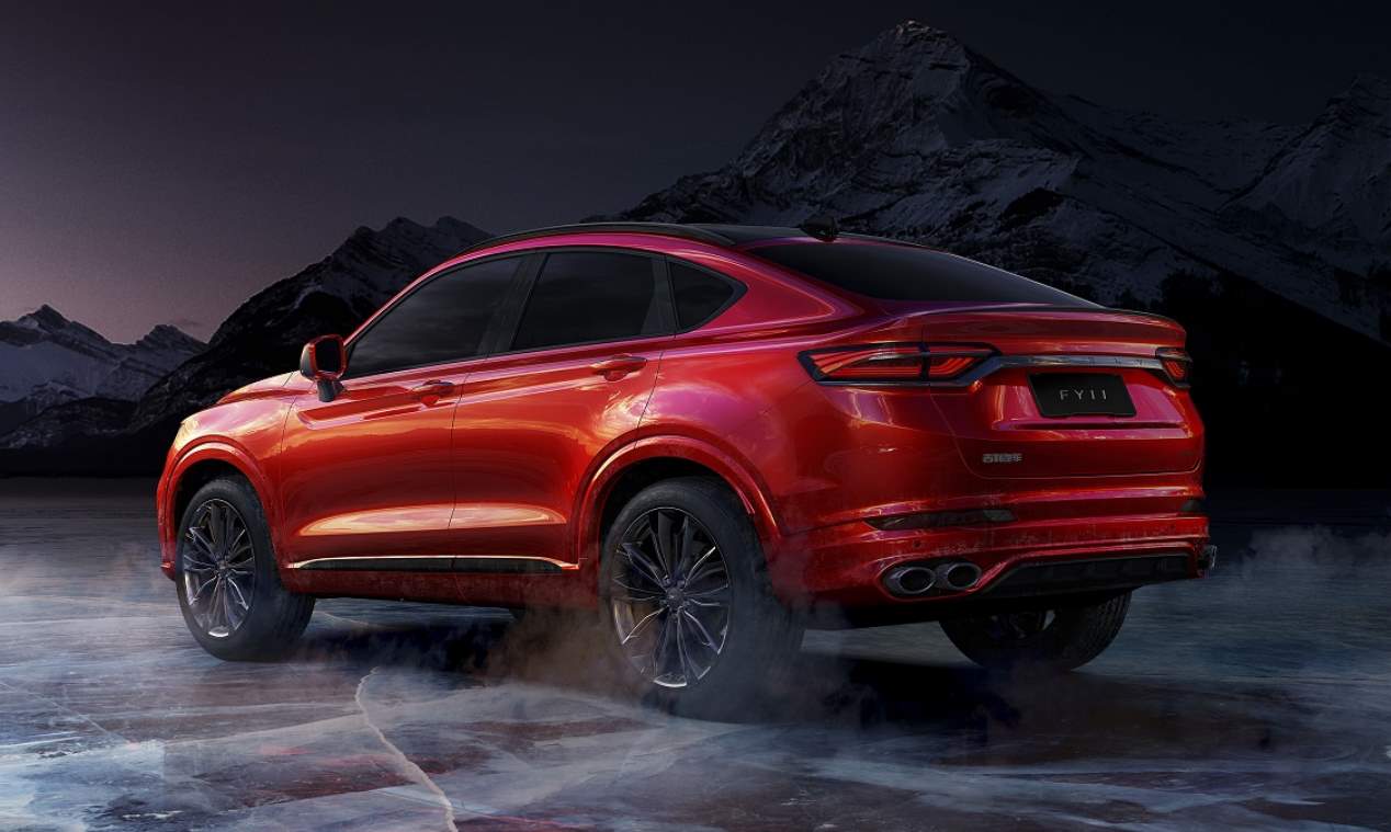 Geely FY11: las imágenes del nuevo SUV coupé chino