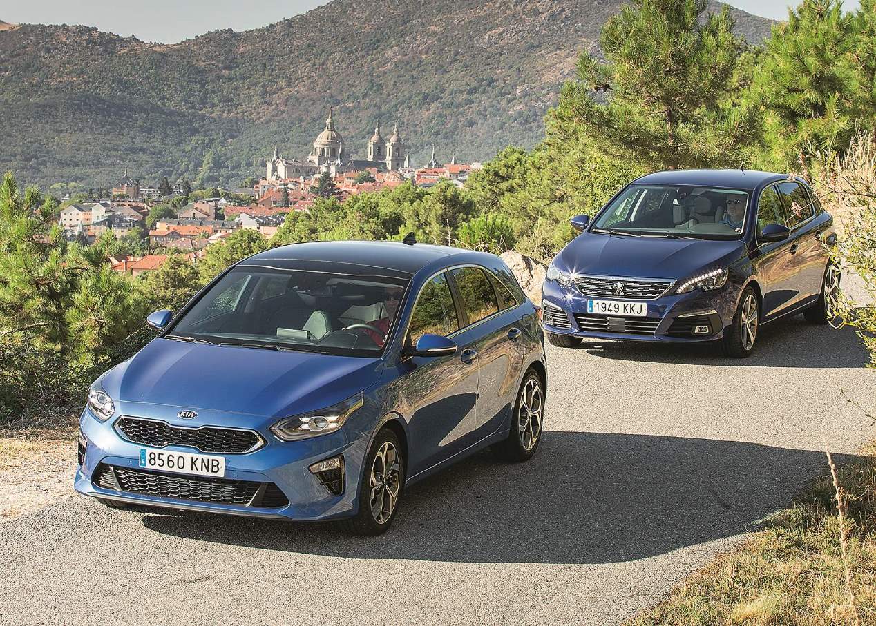 Comparativa Diesel: Kia Ceed 1.6 CRDi vs Peugeot 308 1.5 BlueHDI