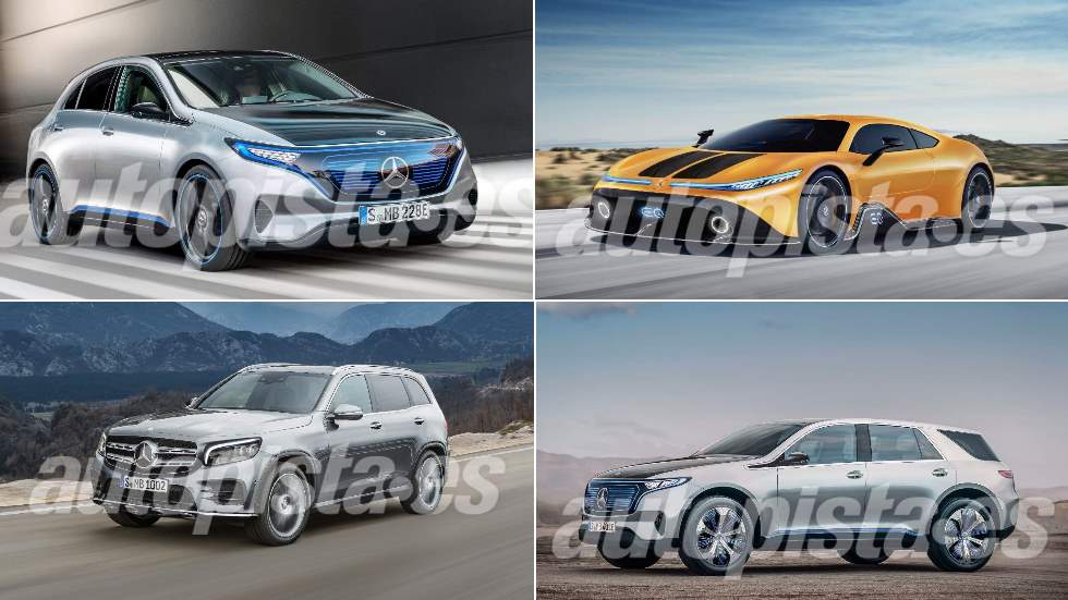 Los nuevos Mercedes que vienen: GLB, GLA Coupé, EQA, EQE, EQC…