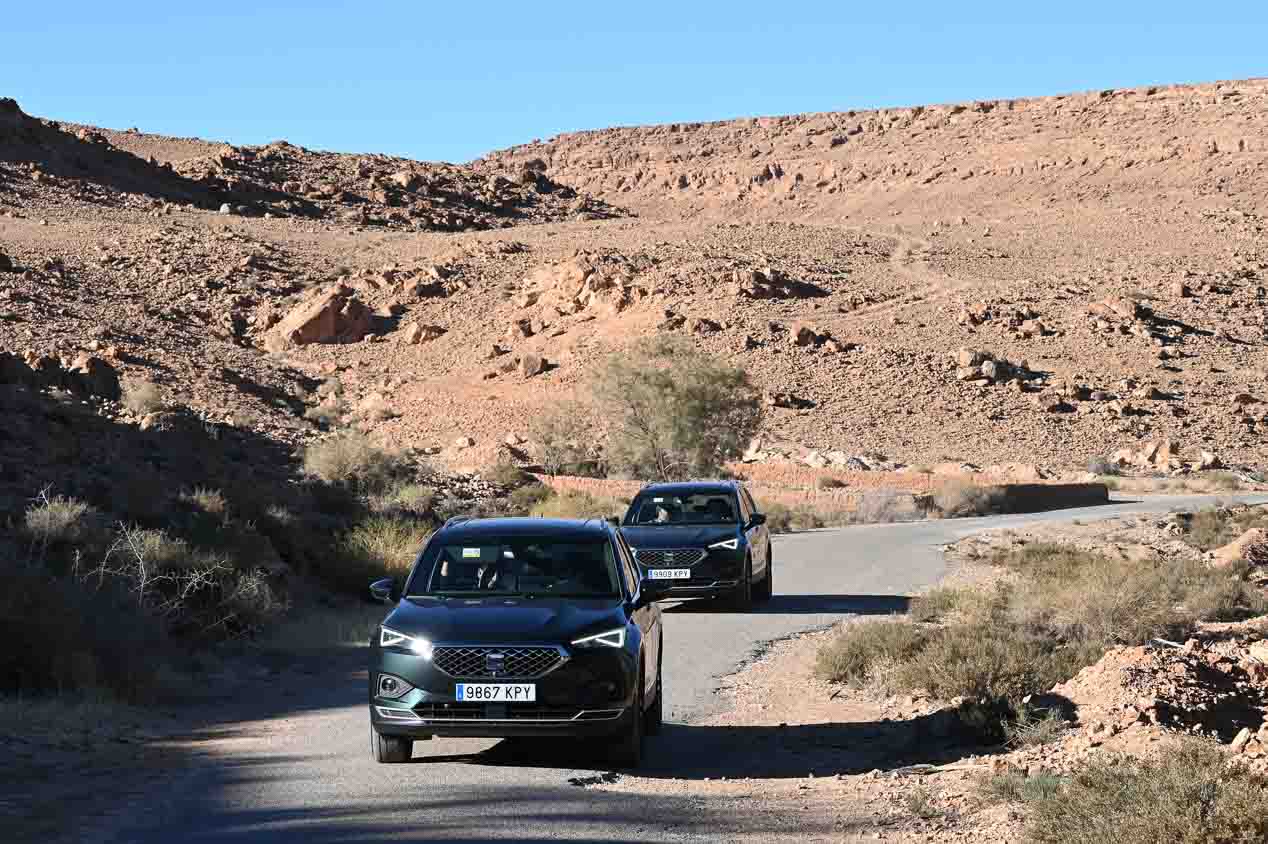 Probamos el Seat Tarraco 4Drive por las dunas de Marruecos