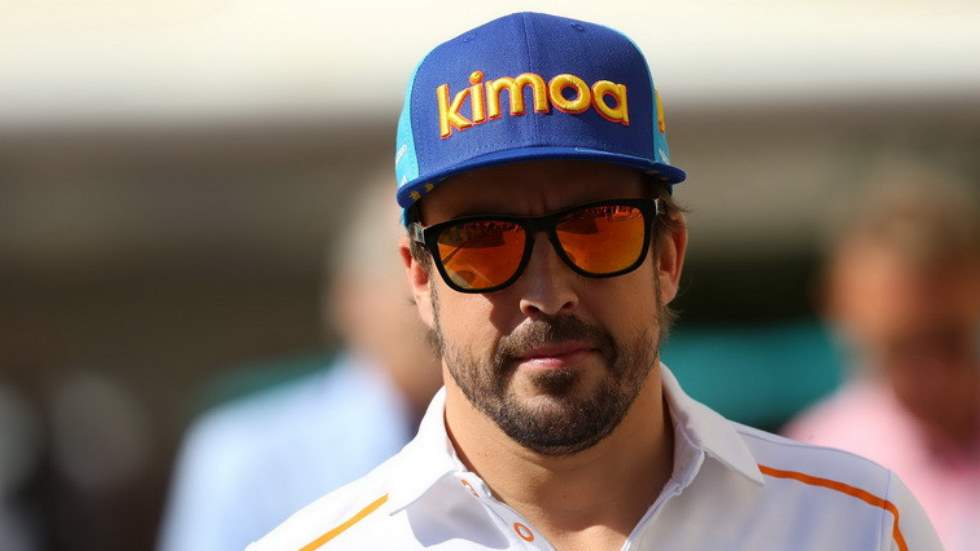 Alonso en el pasado GP de Abu Dabi