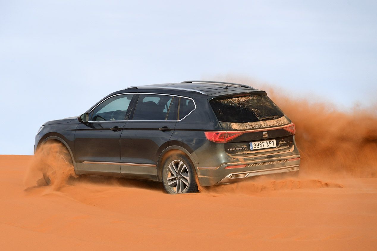 Probamos el Seat Tarraco 4Drive por las dunas de Marruecos