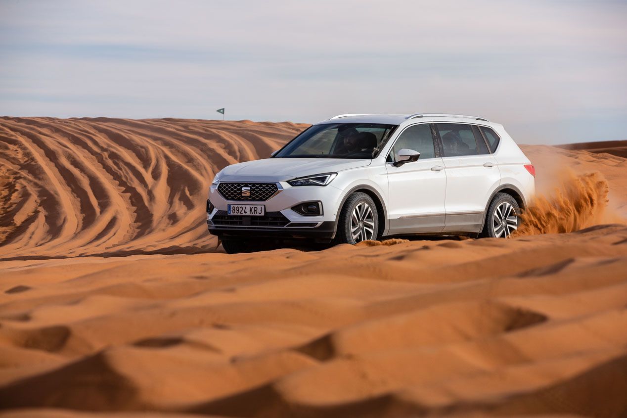 Probamos el Seat Tarraco 4Drive por las dunas de Marruecos