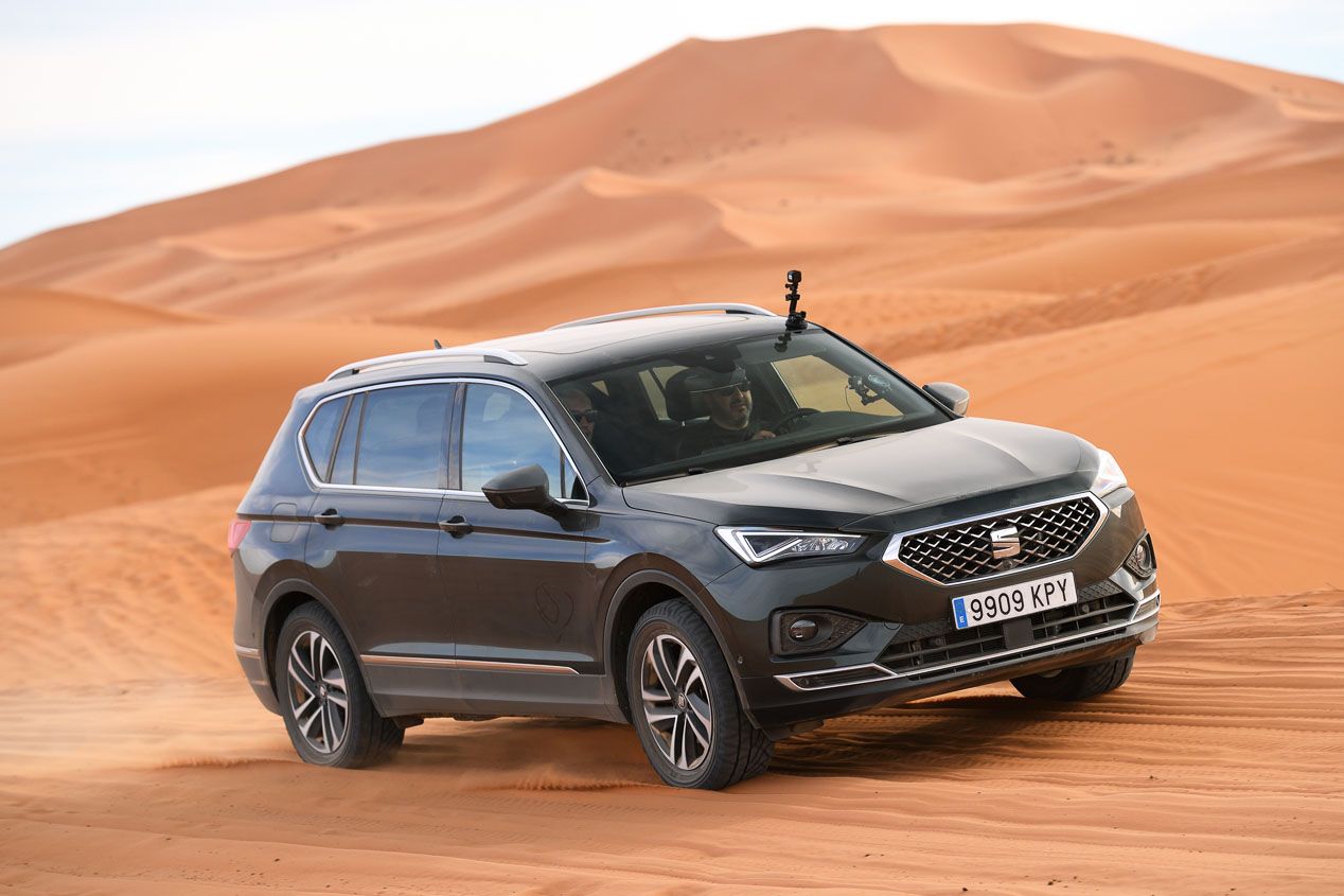 Probamos el Seat Tarraco 4Drive por las dunas de Marruecos