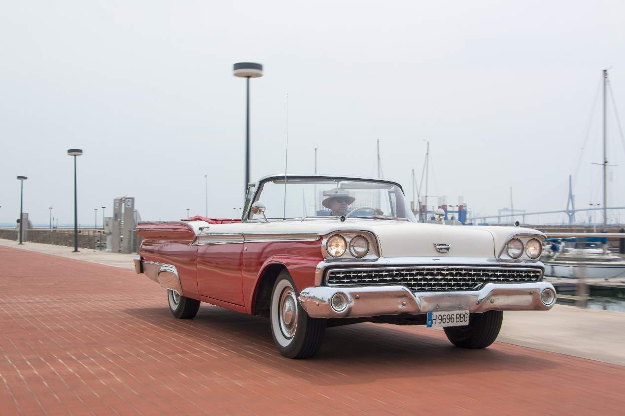 Ford Fairlane 500 Galaxie Sunliner: nuestra prueba, en imágenes