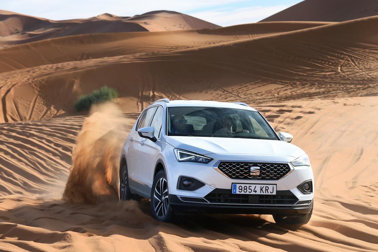 Probamos el Seat Tarraco 4Drive por las dunas de Marruecos