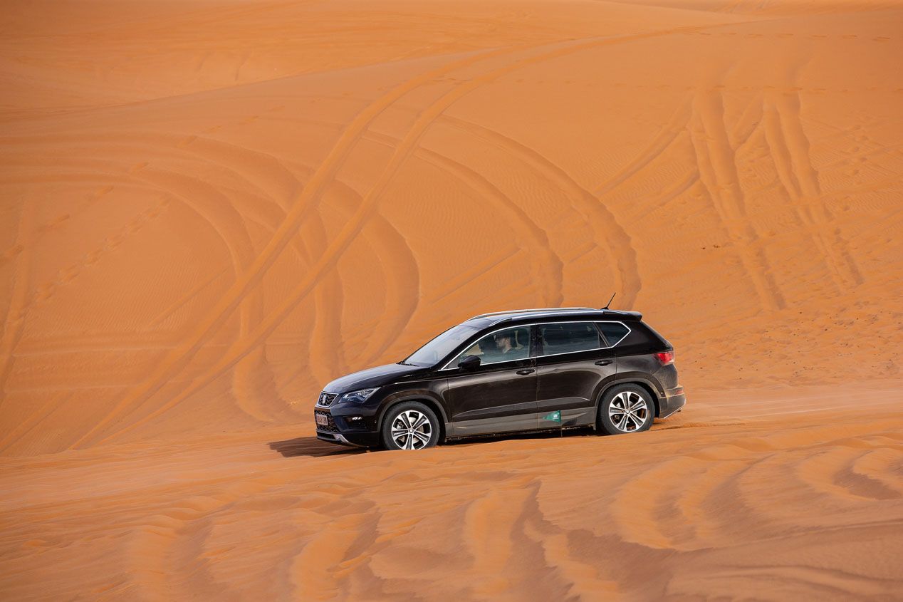 Probamos el Seat Tarraco 4Drive por las dunas de Marruecos