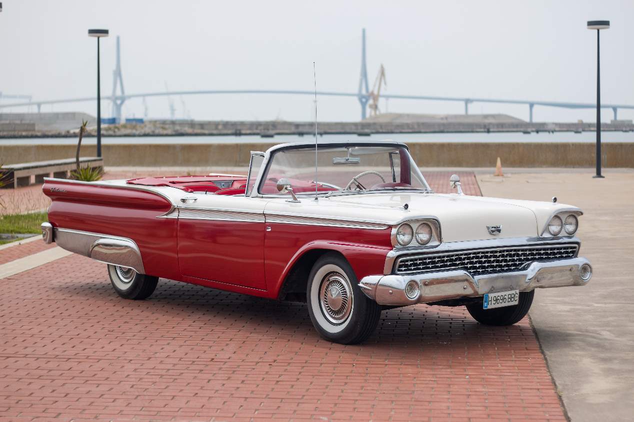 Ford Fairlane 500 Galaxie Sunliner: nuestra prueba, en imágenes