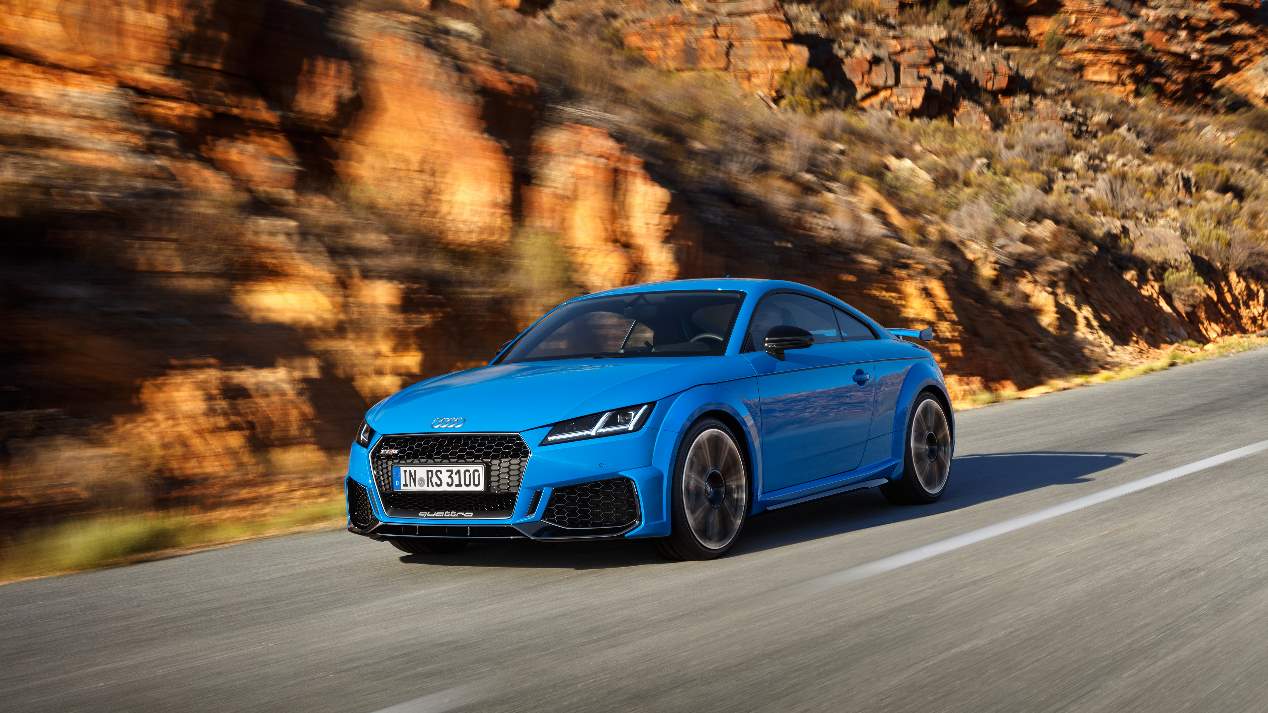 Los Audi TT RS Coupé y TT RS Roadster 2019, en imágenes