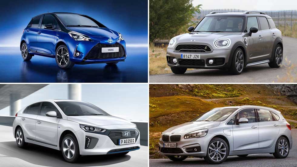 Los coches híbridos e híbridos enchufables más vendidos del momento