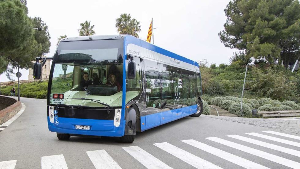 Alstom pone a prueba su primer autobús eléctrico: así es el Aptis