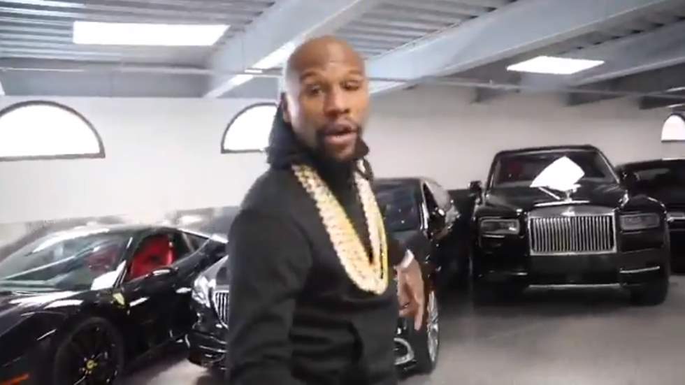Tres “nuevos juguetes” en la impresionante colección de coches de Mayweather: VÍDEO