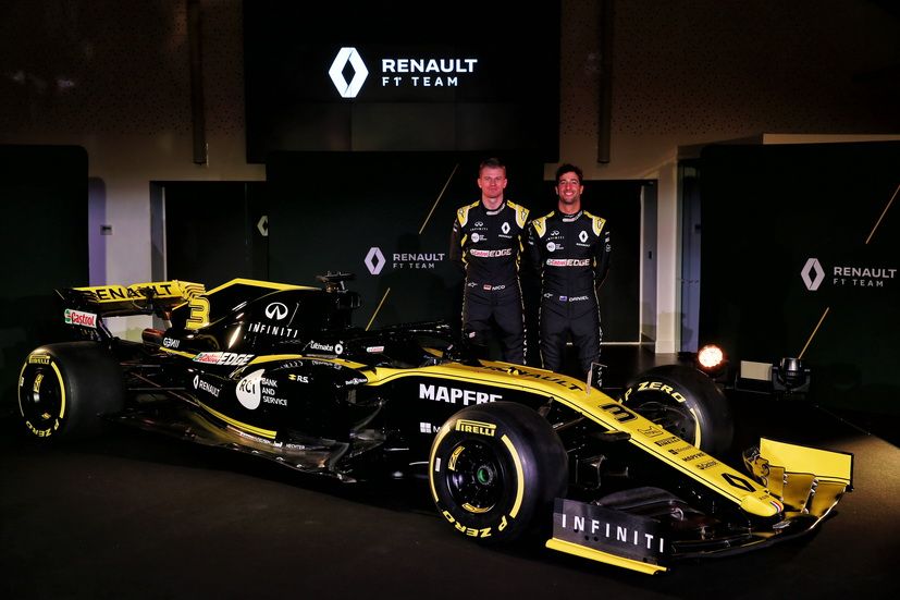 Daniel Ricciardo y Nico Hulkenberg los pilares de Renault en 2019