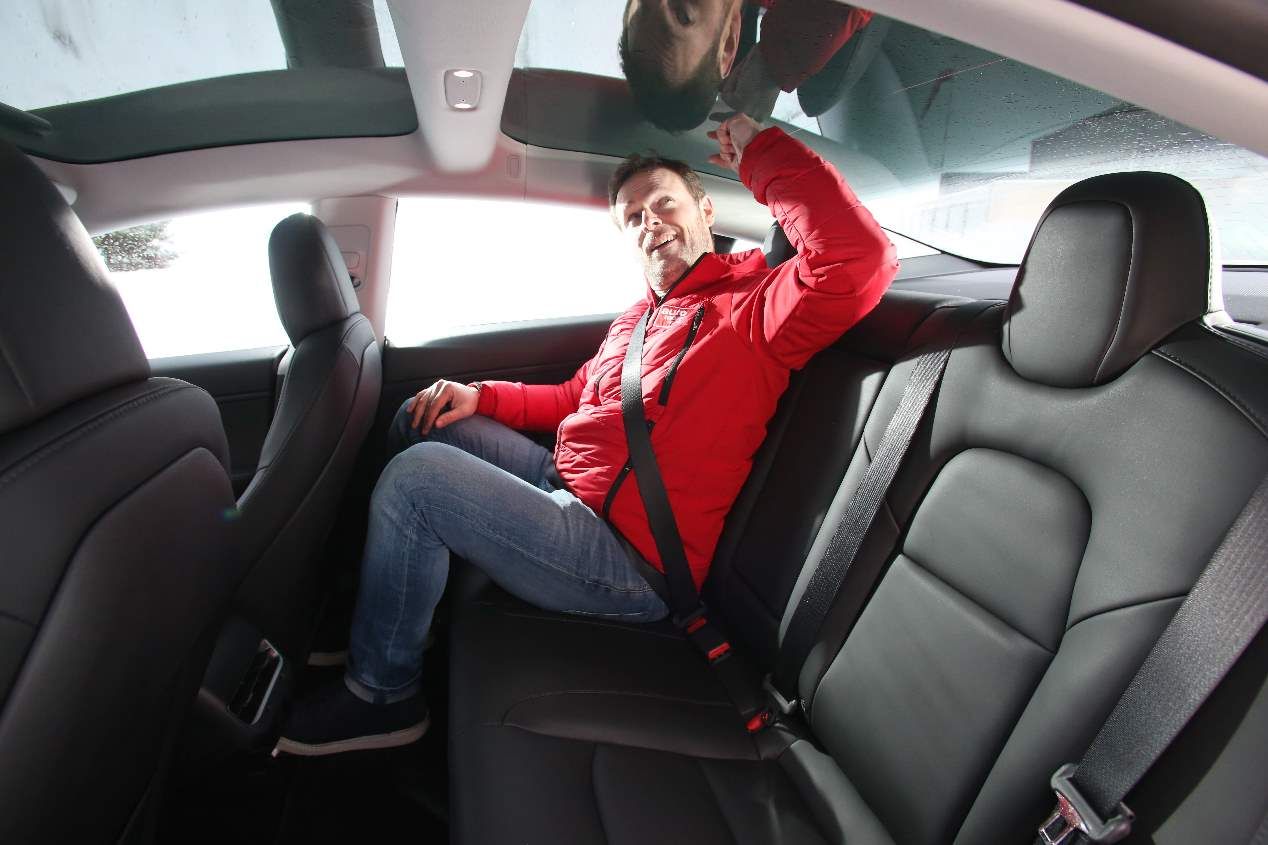 Nuestra prueba a bordo del Tesla Model 3, en imágenes