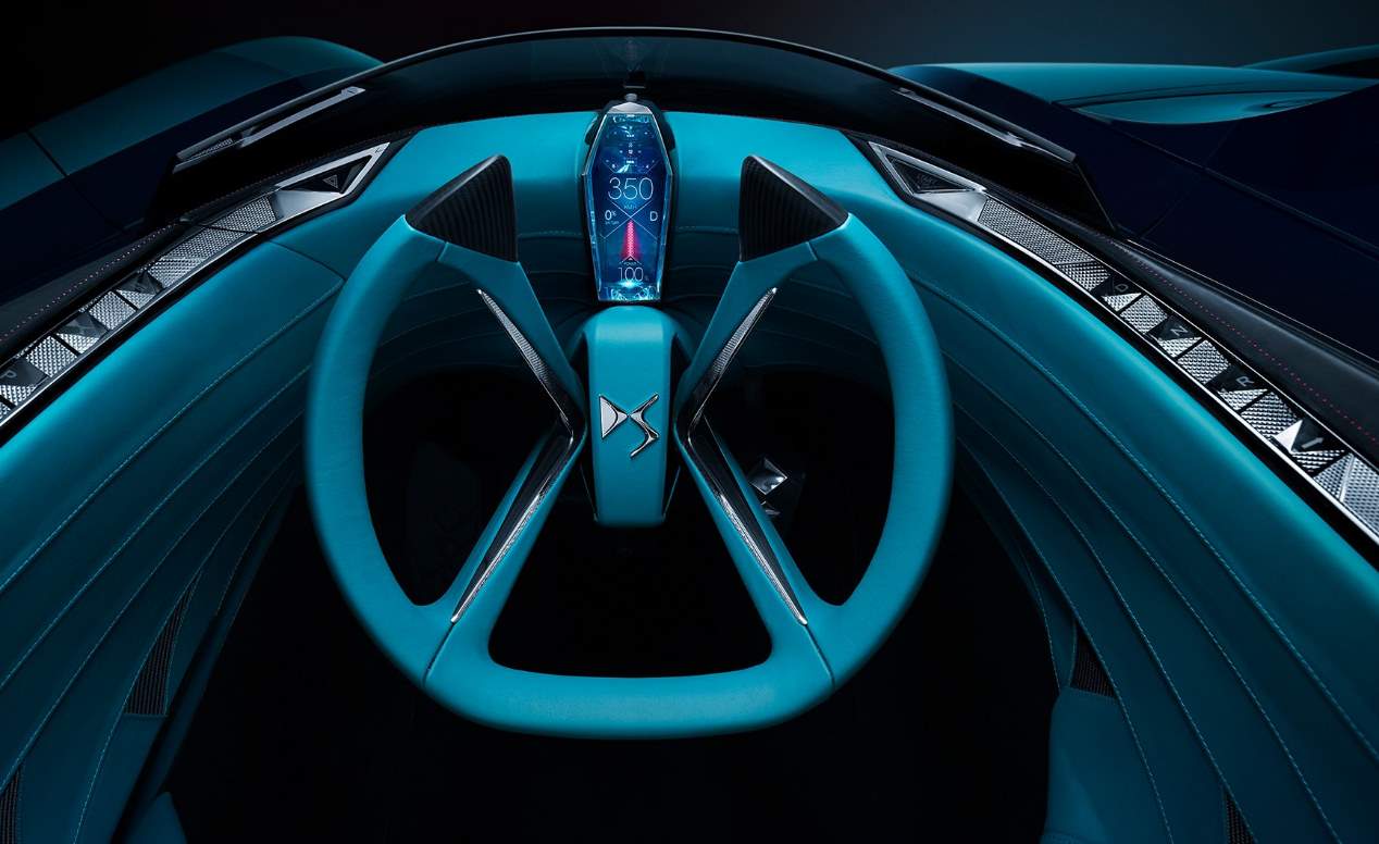 DS-X Concept: el deportivo asimétrico del futuro con más de 1.300 CV