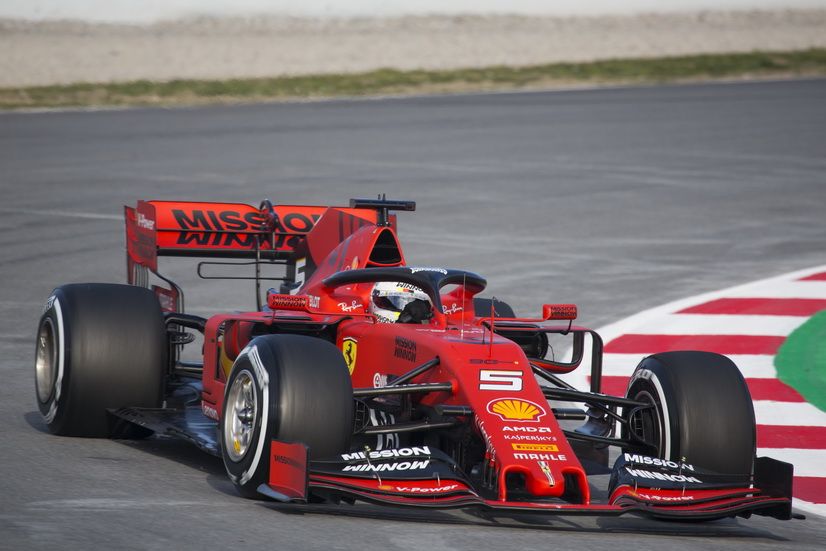 Test F1 (18-2): Vettel el más rápido y Sainz segundo