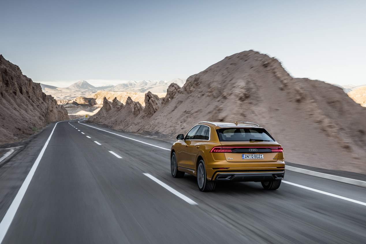 Audi Q8: nuevas versiones 55 TFSI y 45 TDI