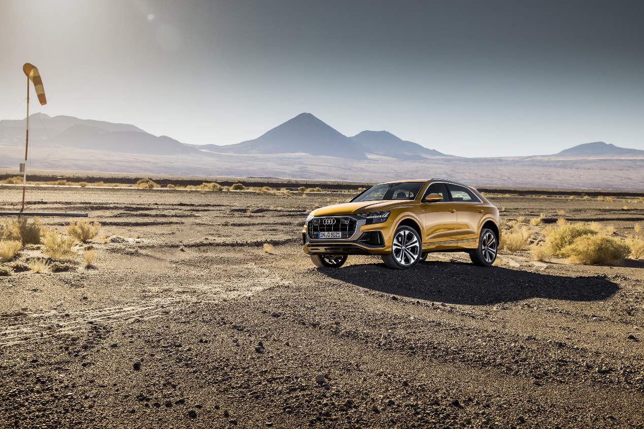 Audi Q8: nuevas versiones 55 TFSI y 45 TDI