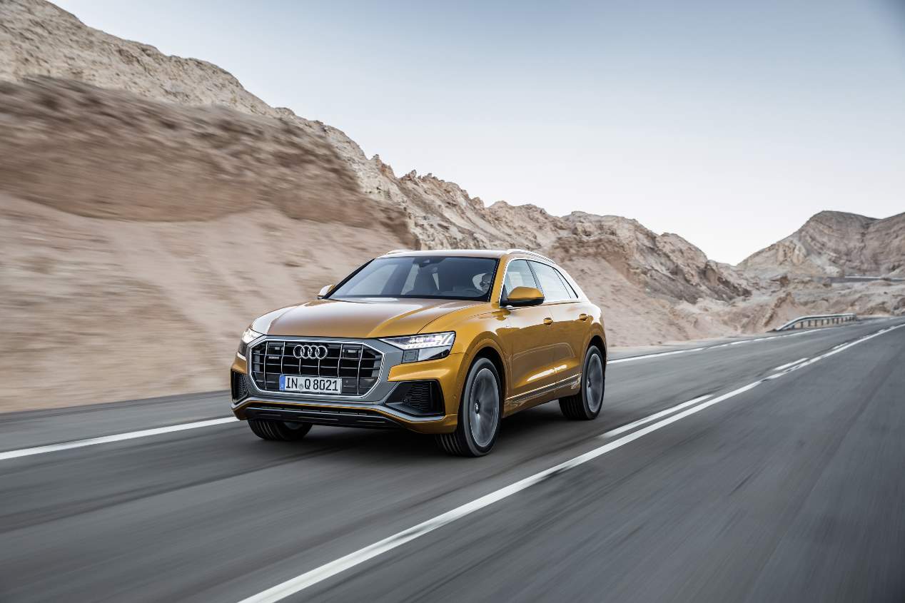 Audi Q8: nuevas versiones 55 TFSI y 45 TDI