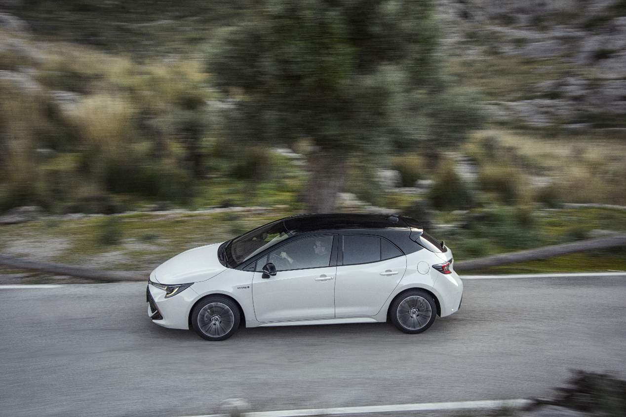A prueba el nuevo Toyota Corolla Hybrid 2019, las mejores fotos