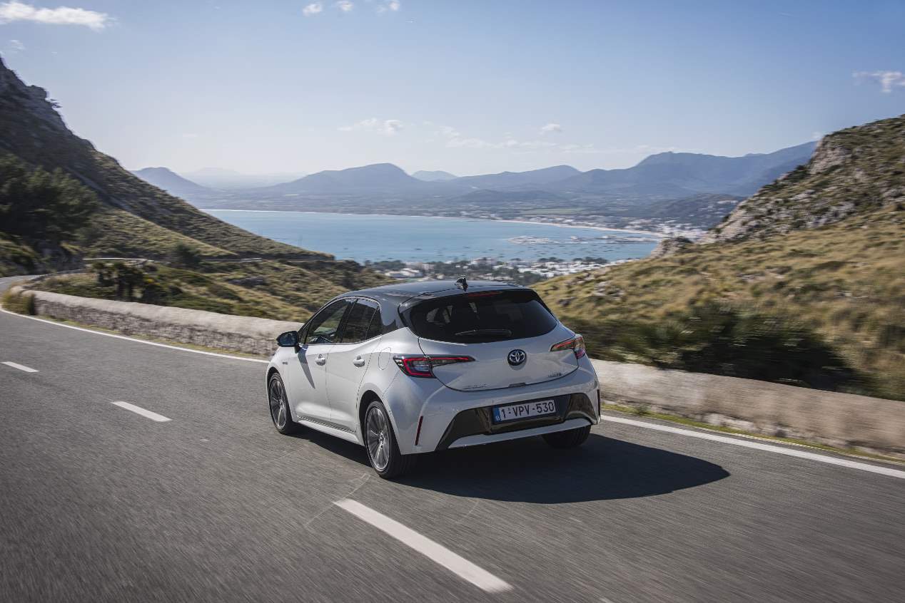 A prueba el nuevo Toyota Corolla Hybrid 2019, las mejores fotos