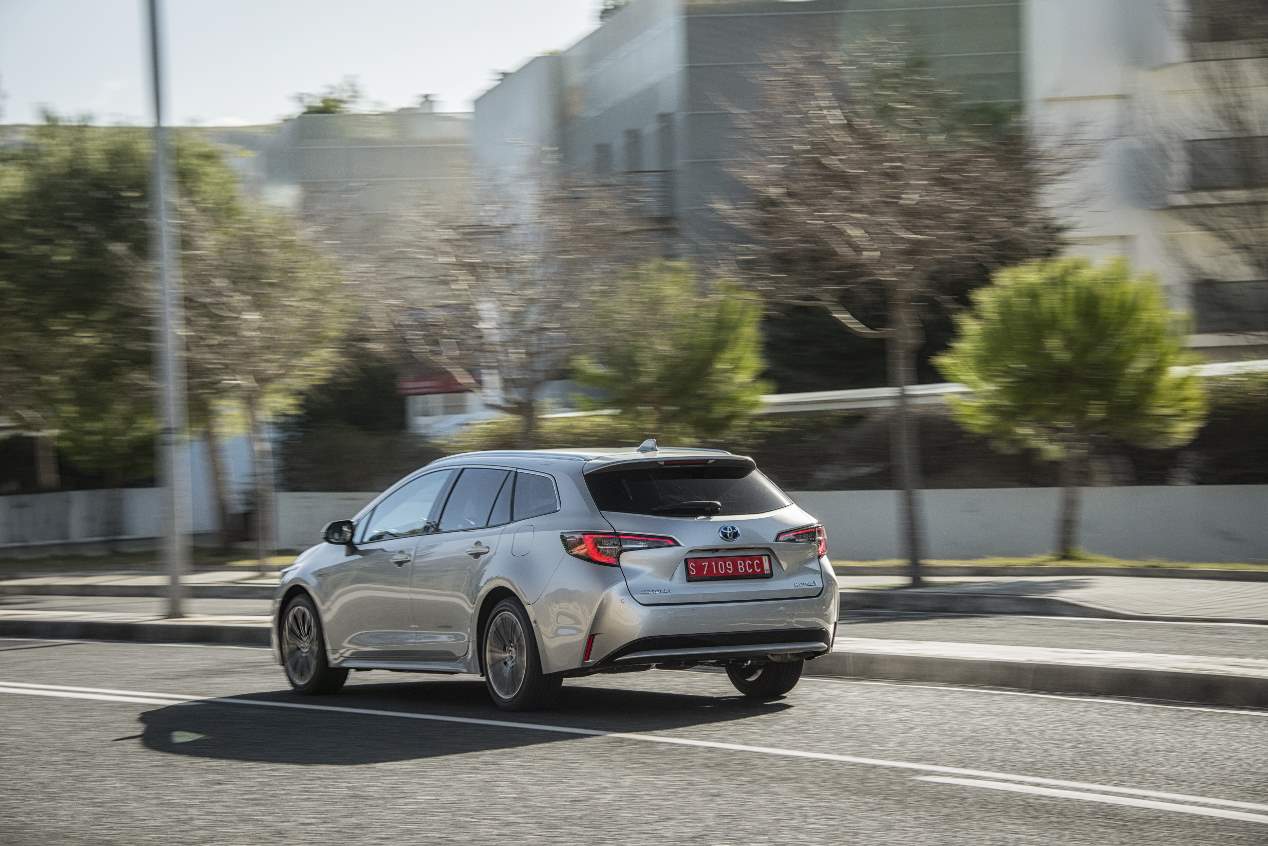 A prueba el nuevo Toyota Corolla Hybrid 2019, las mejores fotos