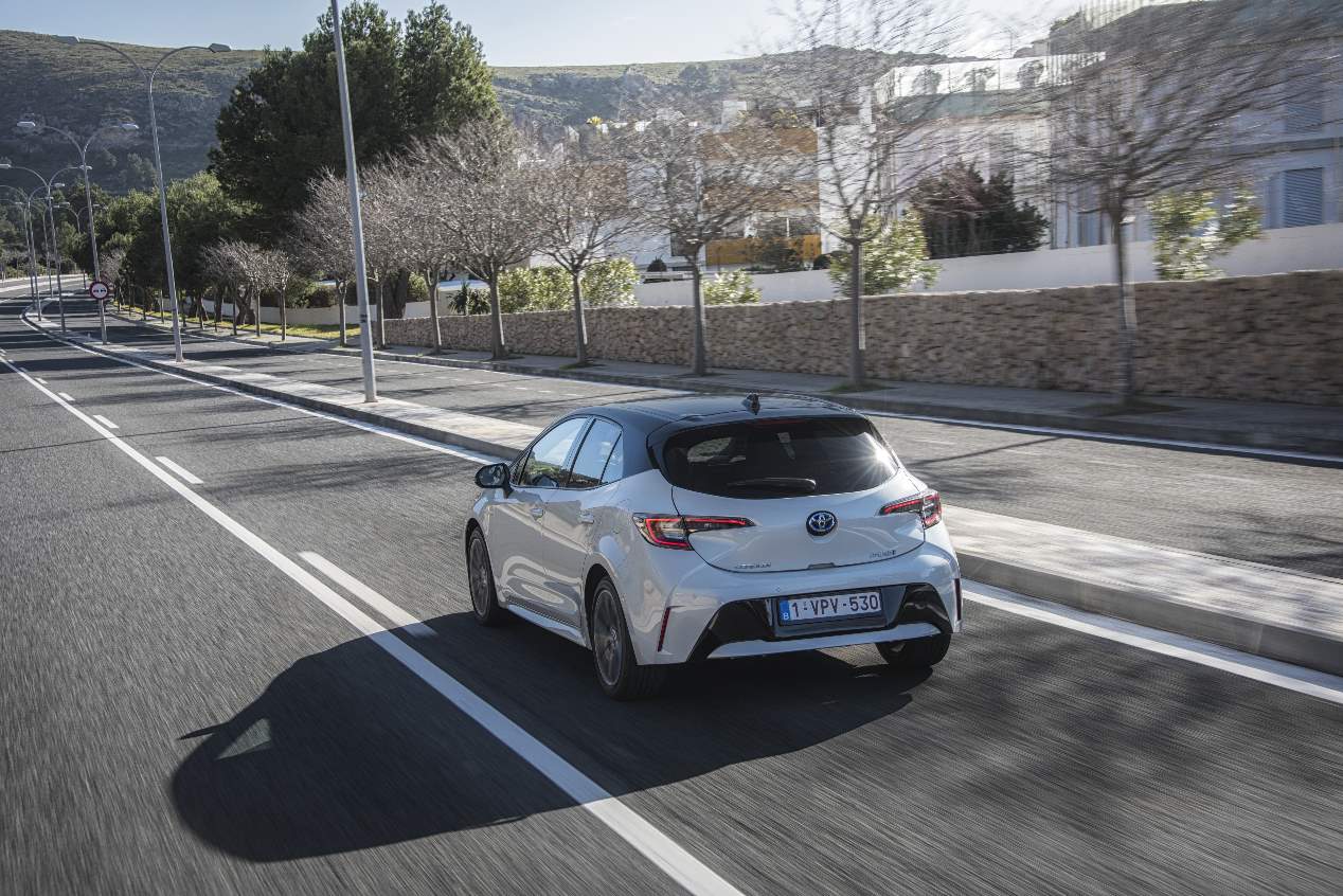 A prueba el nuevo Toyota Corolla Hybrid 2019, las mejores fotos