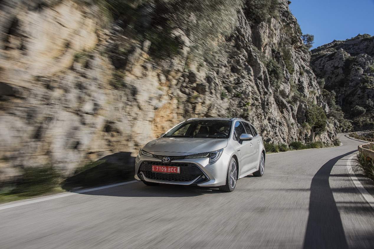 A prueba el nuevo Toyota Corolla Hybrid 2019, las mejores fotos