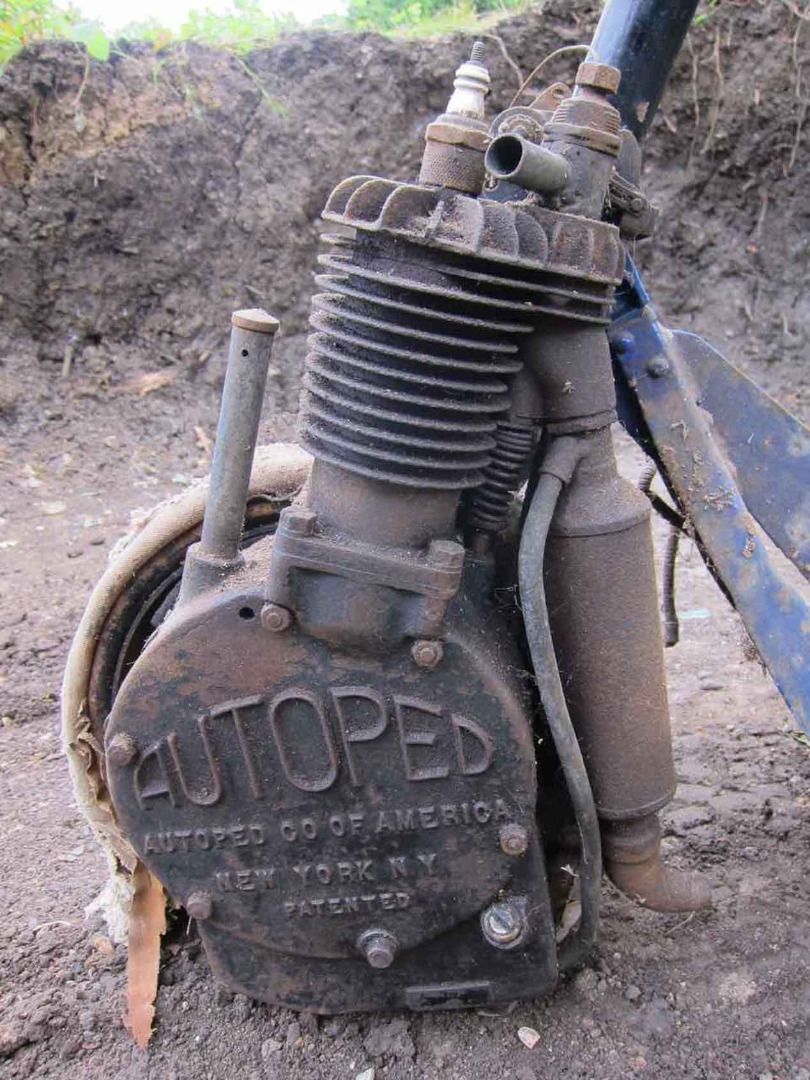 Autoped, ¿el primer patinete con motor de la historia?