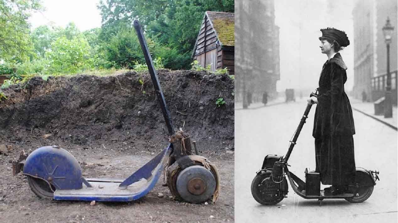 Autoped, ¿el primer patinete con motor de la historia?