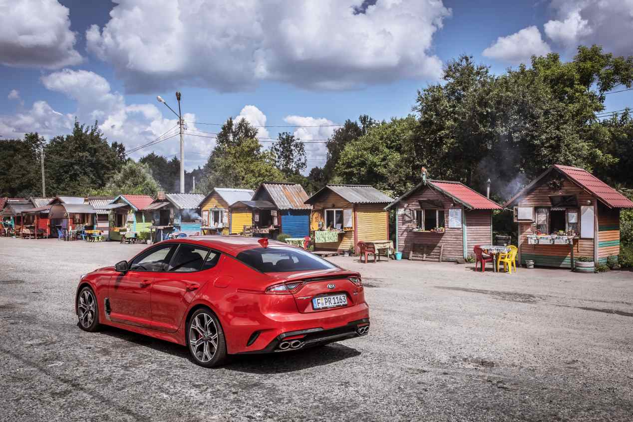 De viaje por Rusia probando el Kia Stinger