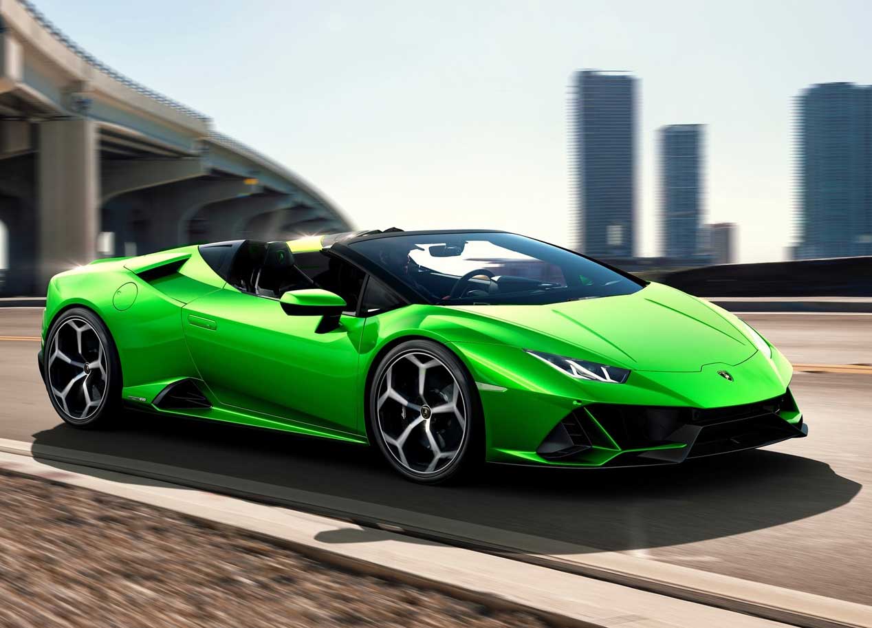 Descapotable a más de 300 km/h, así es el Lamborghini Huracan Evo Spyder