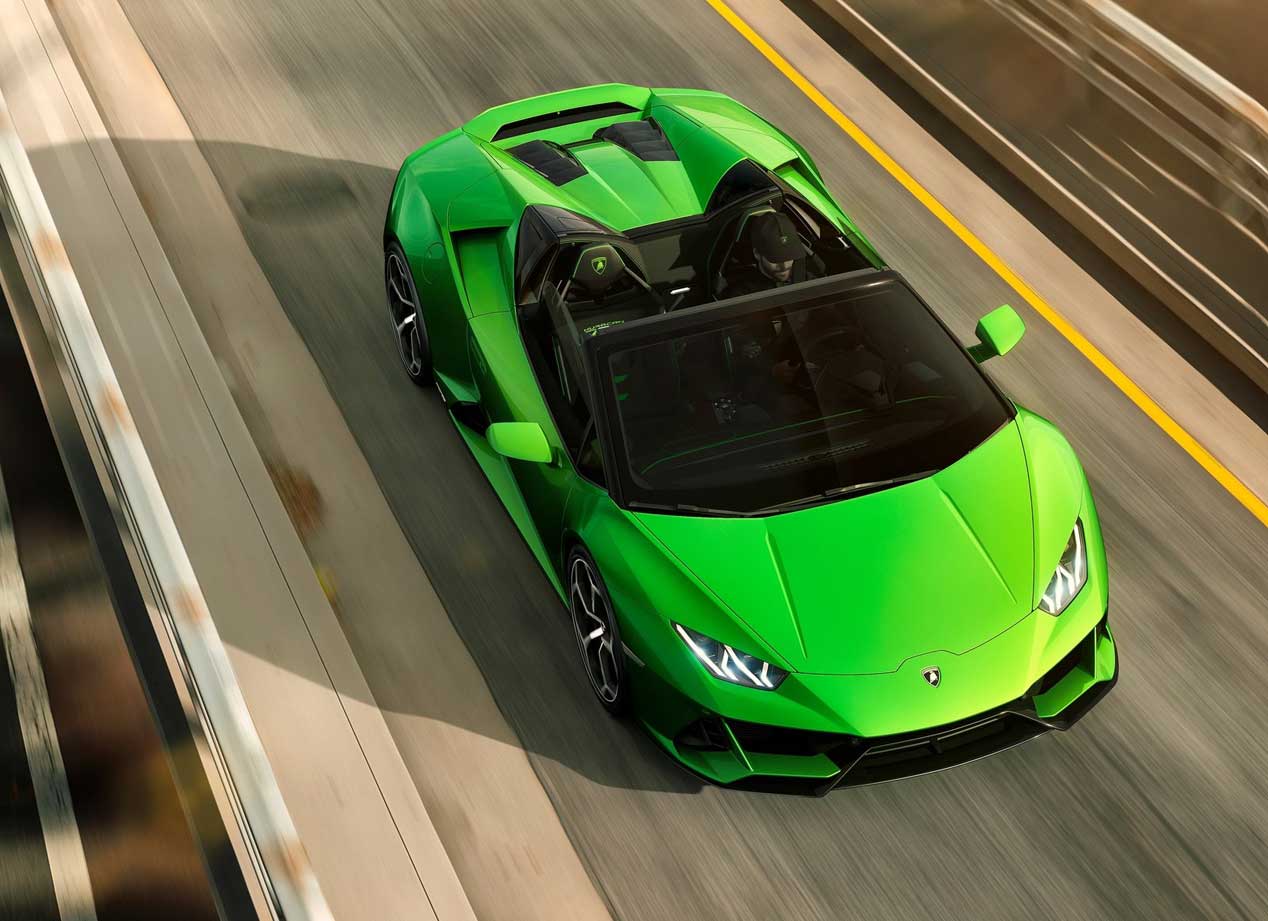 Descapotable a más de 300 km/h, así es el Lamborghini Huracan Evo Spyder