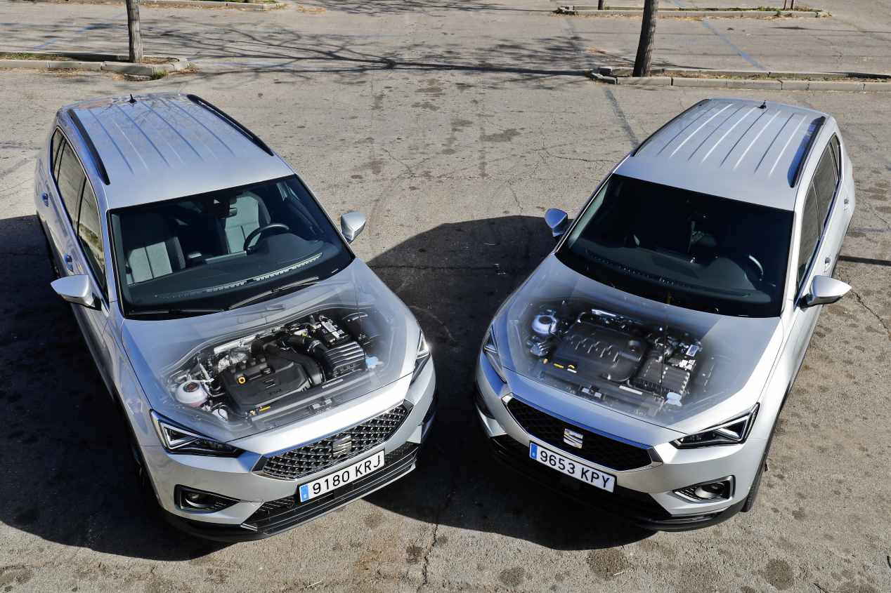 Seat Tarraco 1.5 TSI vs 2.0 TDI: ¿Diesel o gasolina?