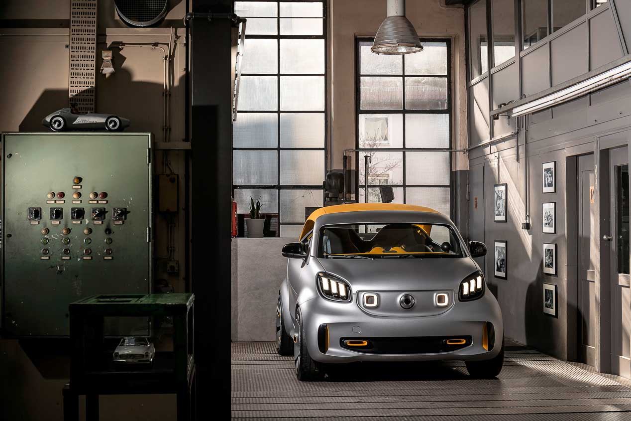 Smart Forease  Concept: un descapotable para la ciudad