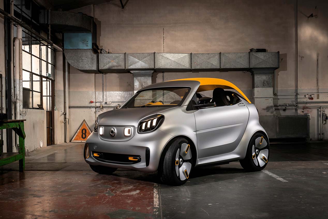 Smart Forease  Concept: un descapotable para la ciudad