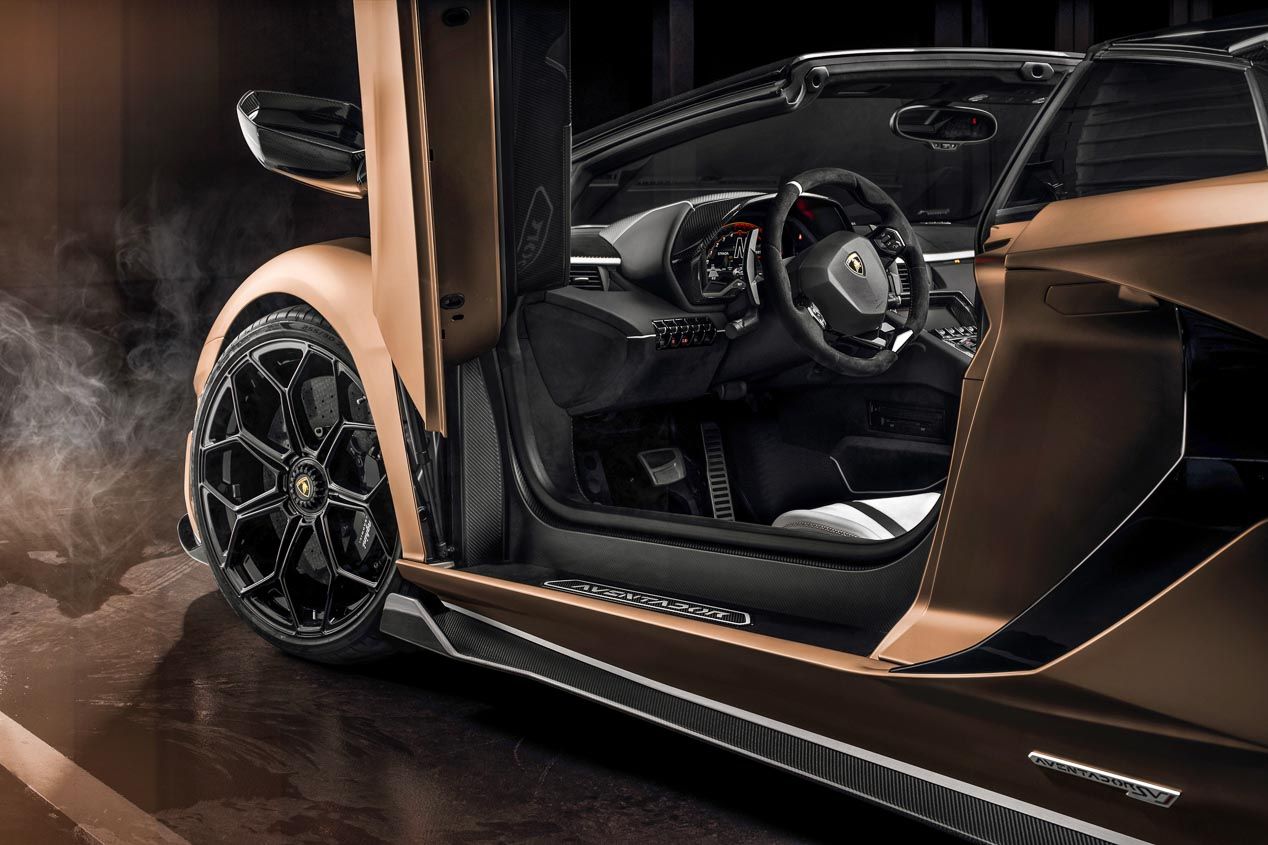 Lamborghini Aventador SVJ Roadster: 770 CV al aire libre