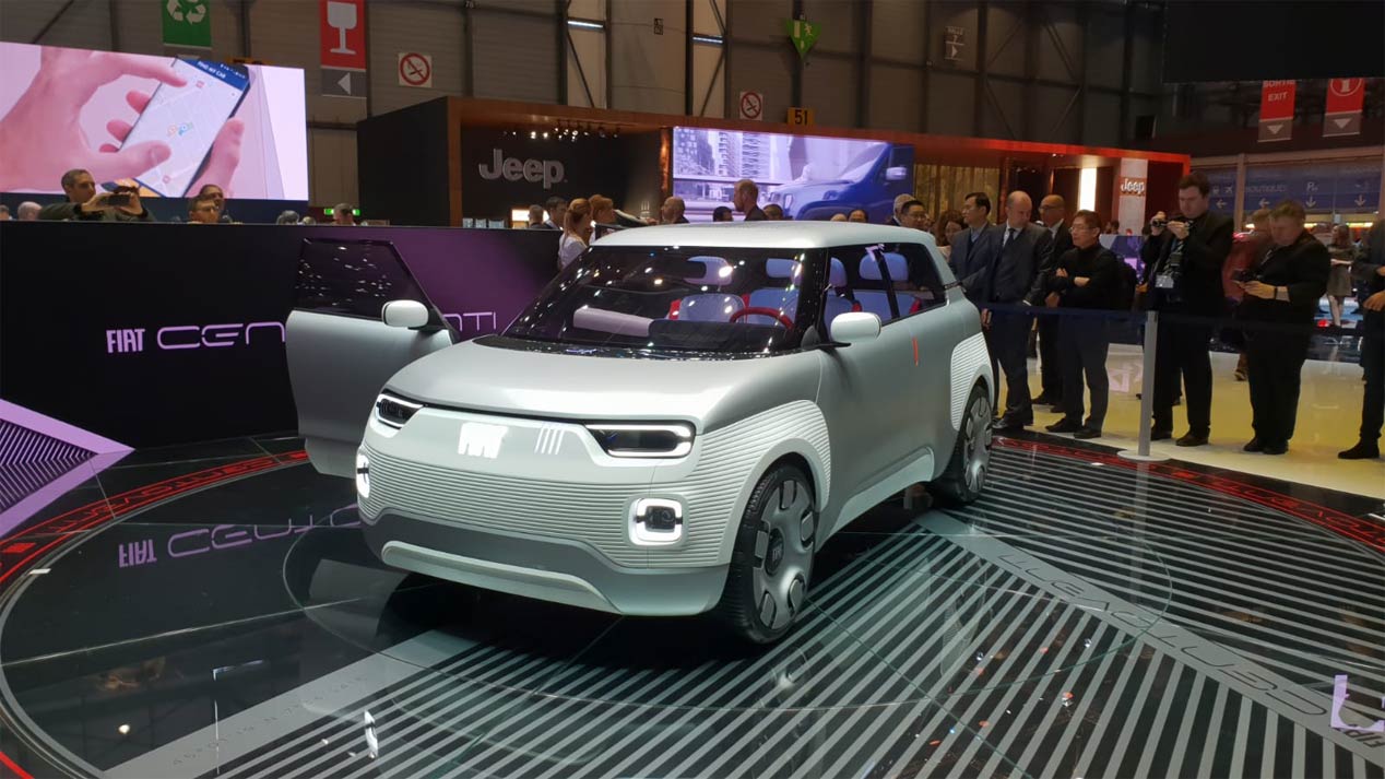 Fiat Concept Centoventi, un pequeño eléctrico modulable