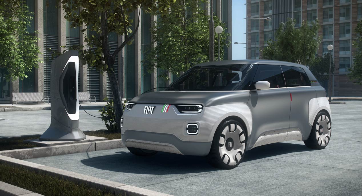 Fiat Concept Centoventi, un pequeño eléctrico modulable
