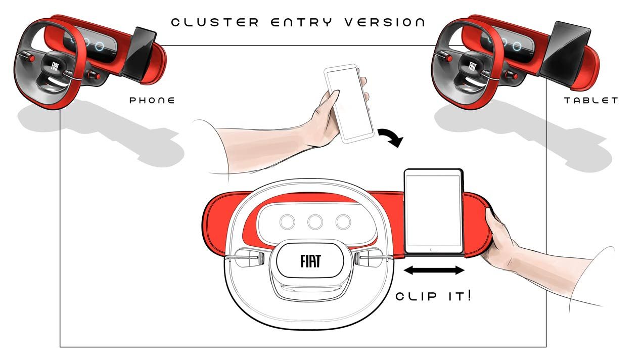 Fiat Concept Centoventi, un pequeño eléctrico modulable