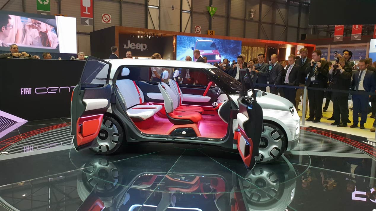 Fiat Concept Centoventi, un pequeño eléctrico modulable