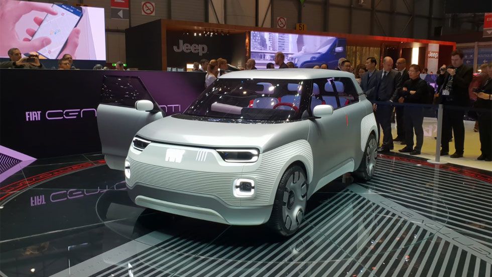Fiat Concept Centoventi, el urbano eléctrico modulable del futuro