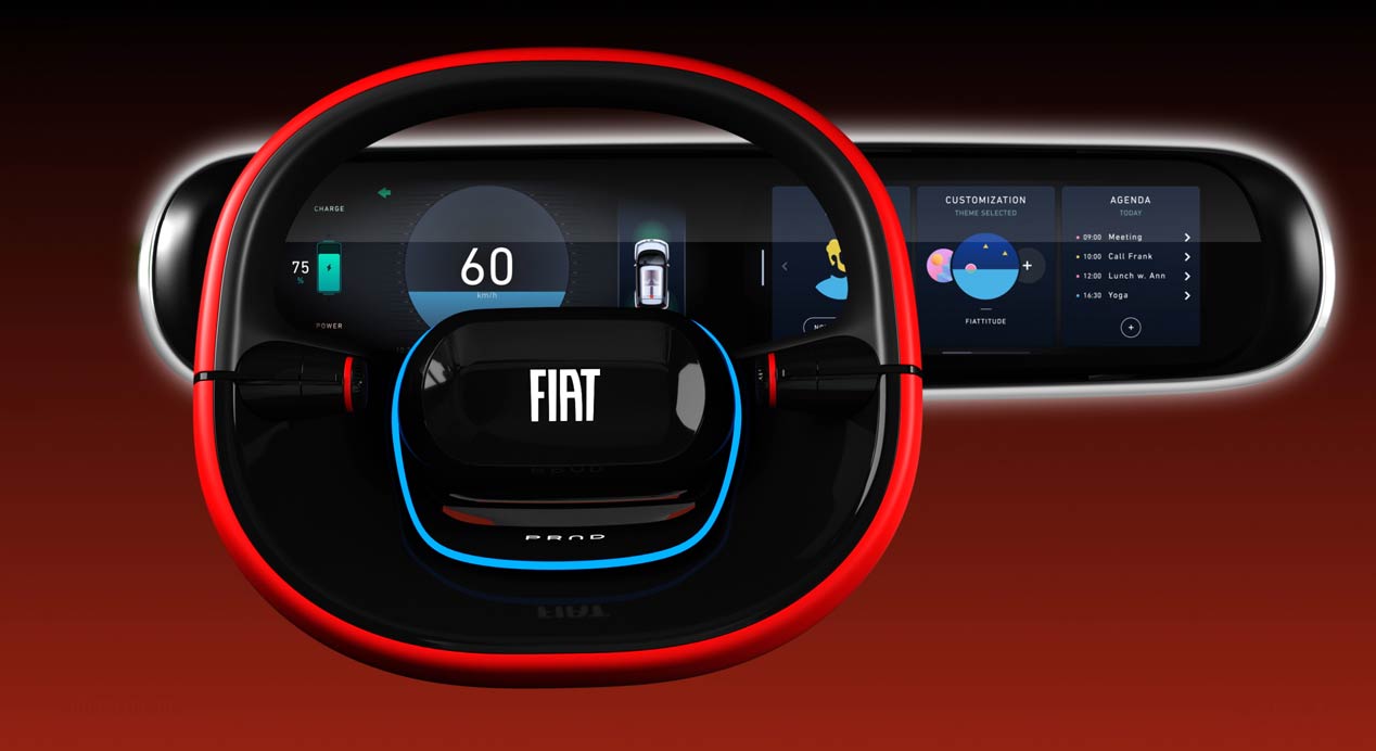 Fiat Concept Centoventi, un pequeño eléctrico modulable