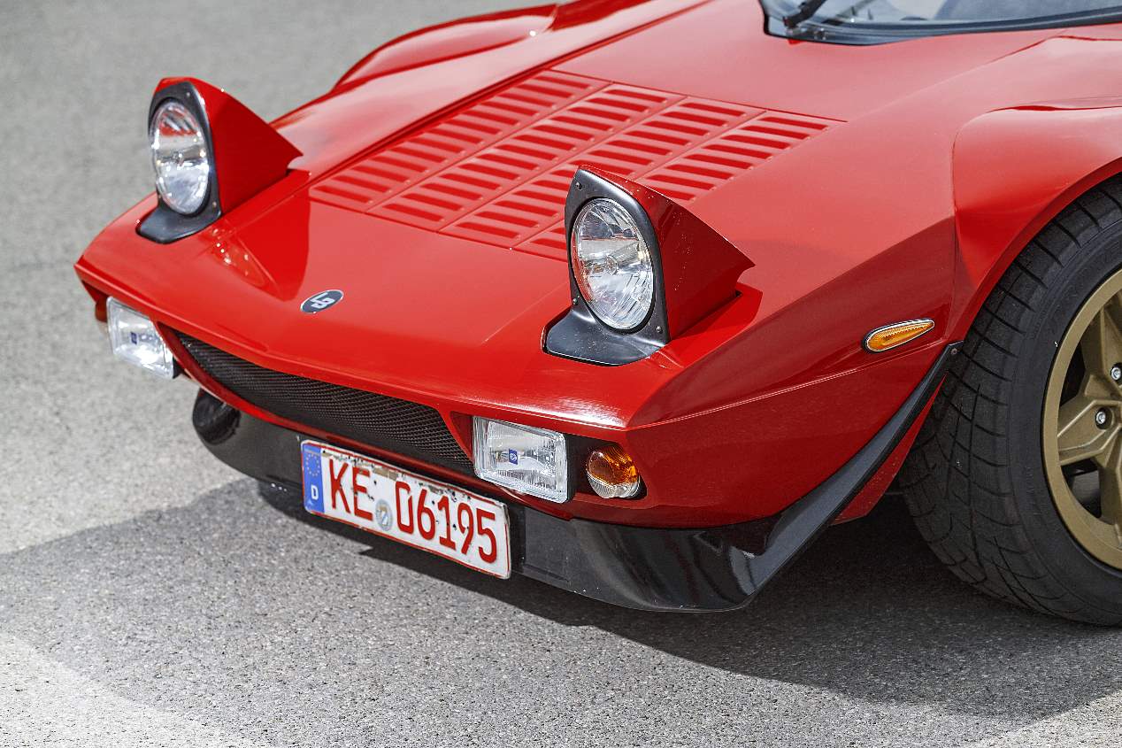 El Lancia Stratos Réplica ListerBell SRT, en fotos