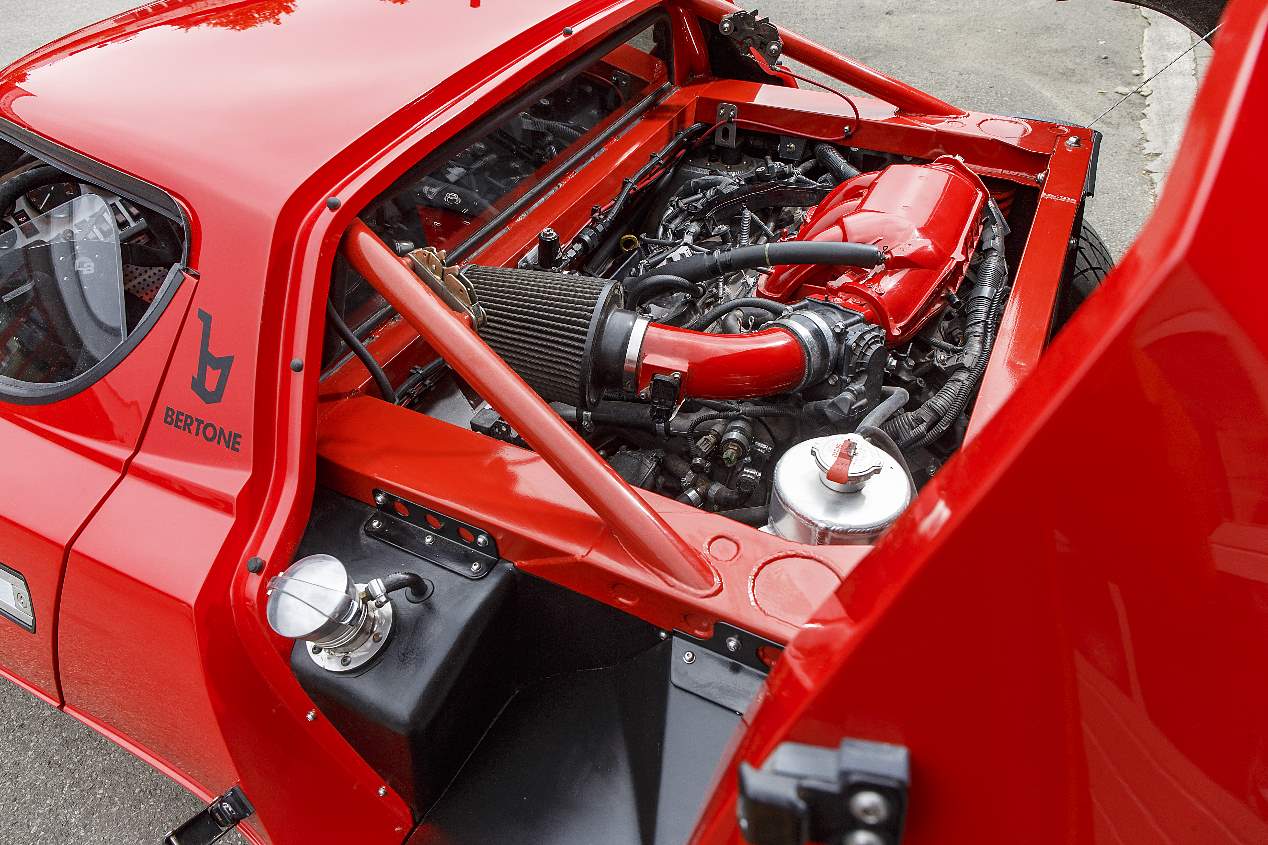 El Lancia Stratos Réplica ListerBell SRT, en fotos