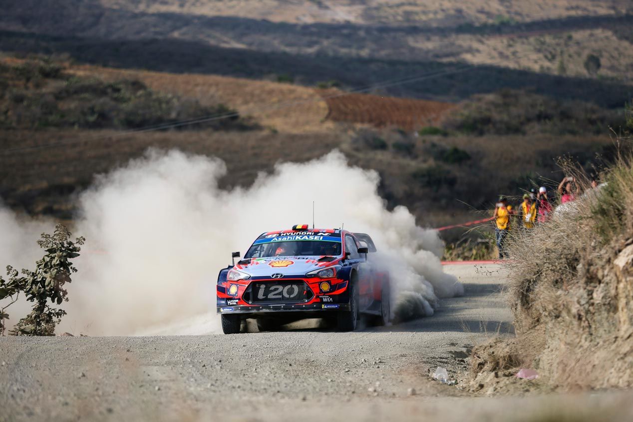 Las mejores imágenes de Hyundai en el Rally de México 2019