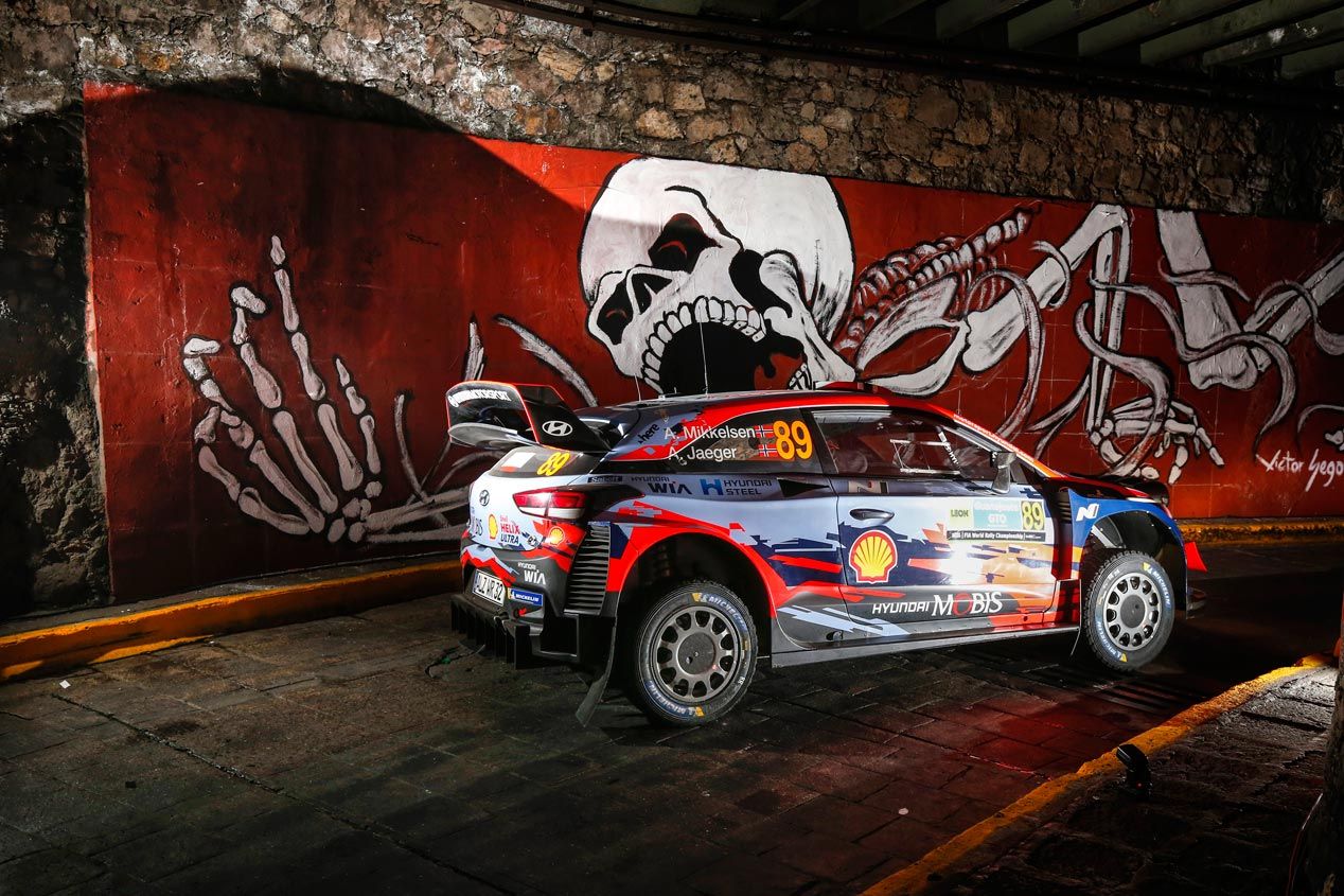 Las mejores imágenes de Hyundai en el Rally de México 2019