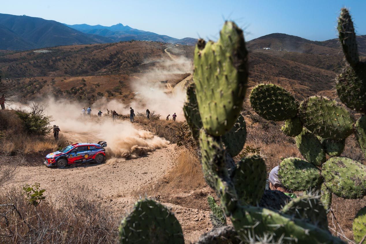 Las mejores imágenes de Hyundai en el Rally de México 2019