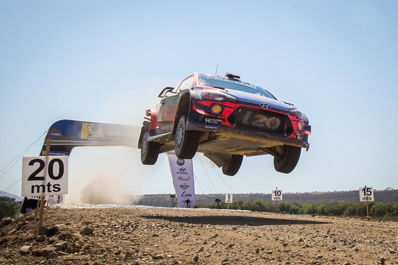 Las mejores imágenes de Hyundai en el Rally de México 2019