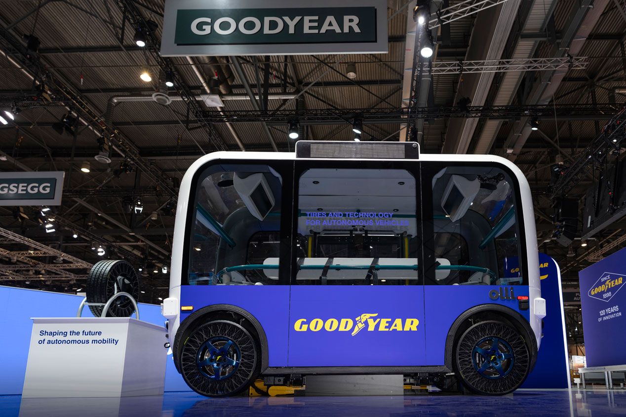 Así es Olli, el coche autónomo con tecnología de Goodyear